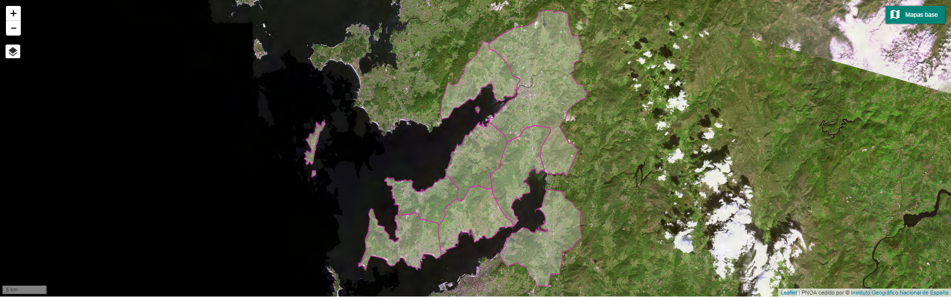 mapa enlace o visor